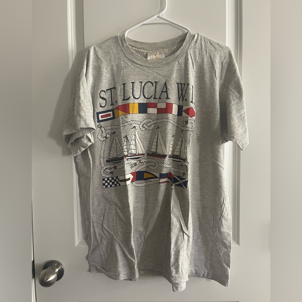 VINTAGE Sparrow Gray T-Shirt
